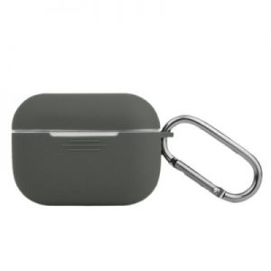Чехол Silicone Slim с карабином для Apple Airpods Pro Lavander Gray