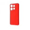 Чехол WAVE Colorful с микрофиброй для Xiaomi Redmi Note 13 Red
