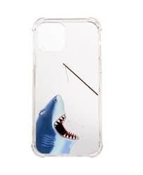 Противоударный Чехол CoWay для Iphone 12 Mini Прозрачный/Shark
