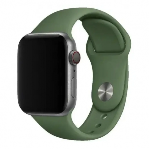 Ремешок Silicone Sport Band для Apple Watch 42/44/45/49 mm M Khaki