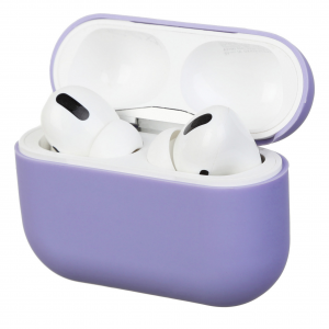 Чехол Silicone Case для Apple Airpods Pro Light Purple