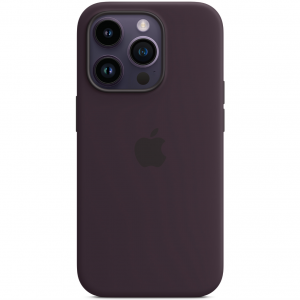 Чехол Silicone case Magsafe для Iphone 14 Pro Elderberry