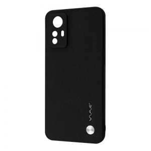 Защитный чехол WAVE Leather для Xiaomi Redmi Note 12s Black