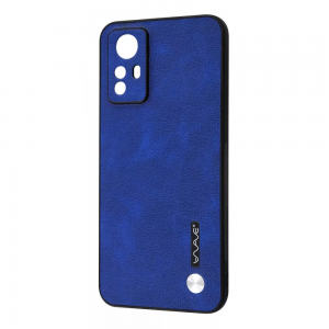 Защитный чехол WAVE Leather для Xiaomi Redmi Note 12s Blue