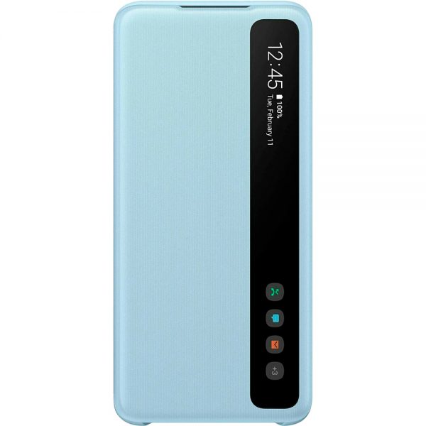 Чохол-книга Clear View для Samsung Galaxy S20 Blue