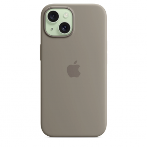 Чехол Silicone case Magsafe для Iphone 15 Clay