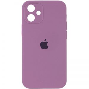 Чехол Silicone Case Square для Iphone 11 Лиловый / Lilac Pride
