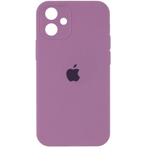 Чохол Silicone Case Square для Iphone 11 Ліловий / Lilac Pride