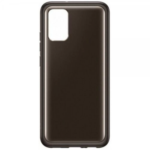 Чохол Soft Clear для Samsung Galaxy A03s Прозорий/Чорний