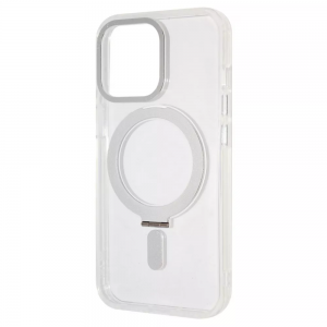 Чехол WAVE Attraction MagSafe подставкой для Iphone 15 White