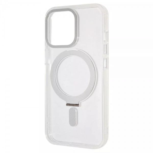 Чохол WAVE Attraction MagSafe підставкою для Iphone 15 White