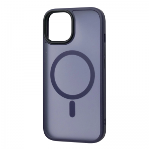 Чехол PHIBR Metal Buttons MagSafe для Iphone 15 Deep Navy