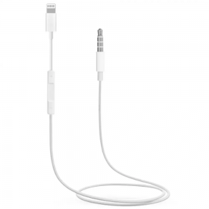 Кабель Apple Audio AUX to Lightning Control 1м White