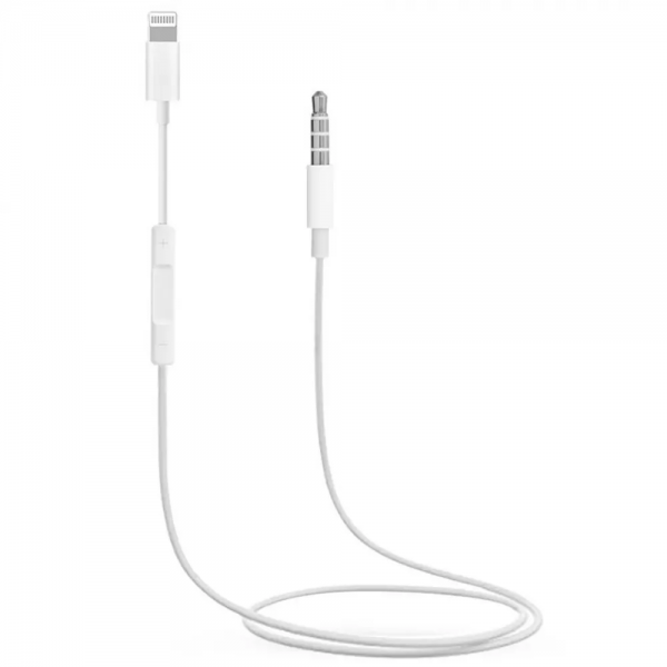 Кабель Apple Audio AUX to Lightning Control 1м White