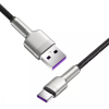 Кабель Baseus Cafule Metal USB to Type-C 66W 2m Black 175523