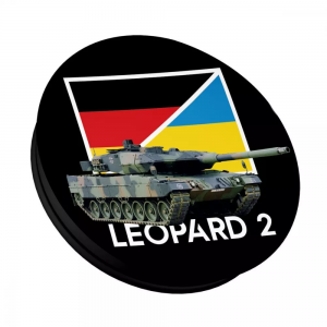 Держатель для телефона PopSockets WAVE Support to Ukraine Leopard 2
