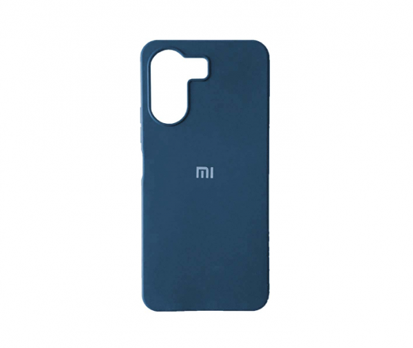 Чехол Silicone Case 360 для Xiaomi Redmi 13C / Poco C65 Navy Blue