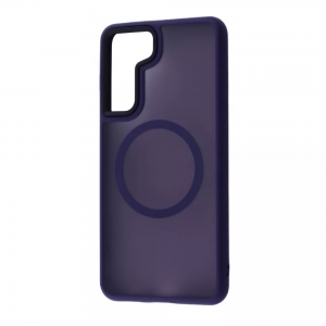 Чехол WAVE Matte Insane MagSafe для Samsung Galaxy S22 Deep purple