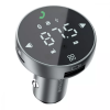 Автомобильный FM модулятор Proove Sound Sync 30W Bluetooth Type-C+USB Gray 175556