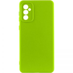 Чехол Silicone Lakshmi Full Camera для Samsung Galaxy A35 5G Салатовый / Neon Green