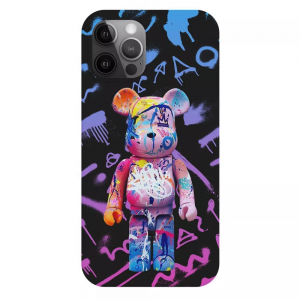 Чехол Brand Mix для Iphone 14 Graffiti bear black