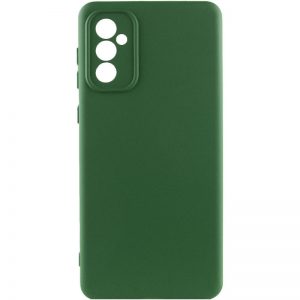 Чехол Silicone Lakshmi Full Camera для Samsung Galaxy A35 5G Зеленый / Dark green