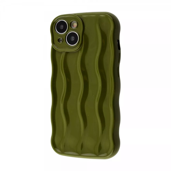 Чохол WAVE Lines для Iphone 14 Army green