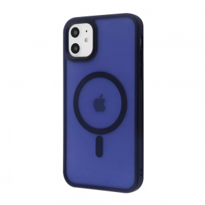 Чехол WAVE Matte Insane MagSafe для Iphone 11 Midnight blue