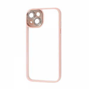 Чехол PHIBR Xrome Lens для Iphone 14 Прозрачный / Pink