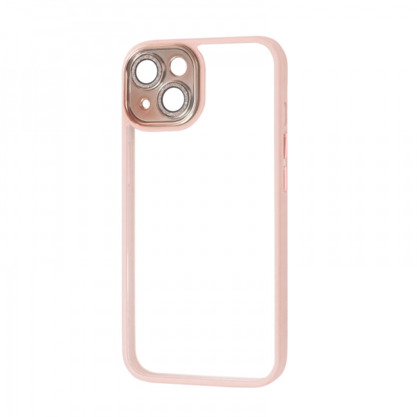 Чехол PHIBR Xrome Lens для Iphone 14 Прозрачный / Pink