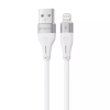 Кабель Proove Soft Silicone USB to Lightning 2.4A 1m White