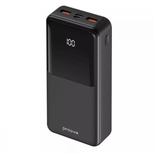 Зовнішній акумулятор Proove Illuminator 22.5W 20000mAh Black