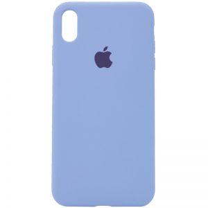 Чохол Silicone Case 360 ​​для Iphone XS Max Блакитний / Lilac Blue