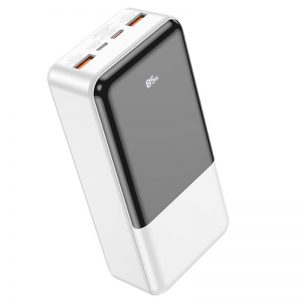 Зовнішній акумулятор Hoco J108B Universe 22.5W 30000 mAh White