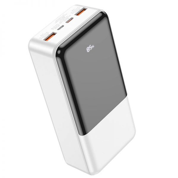 Внешний аккумулятор Hoco J108B Universe 22.5W 30000 mAh White