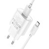 Сетевое зарядное устройство HOCO C109A QC3.0 + кабель Type-C 1USB / 18W White 177550