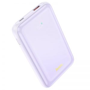 Зовнішній акумулятор Hoco Q21A Great 22.5W+PD20W 20000 mAh Purple