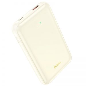 Зовнішній акумулятор Hoco Q21A Great 22.5W+PD20W 20000 mAh Milky White