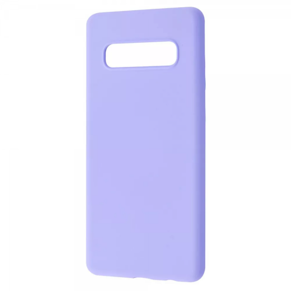 Чехол WAVE Colorful с микрофиброй для Samsung Galaxy S10 Plus Light purple