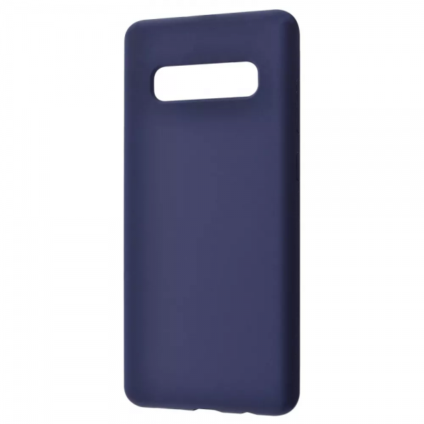 Чехол Silicone WAVE Full для Samsung Galaxy S10 Plus G975 Midnight blue