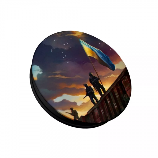 Держатель для телефона PopSockets Ukrainian Defenders Liberation of Ukraine