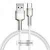 Кабель Baseus Cafule Metal USB для Type-C 66W 1m White