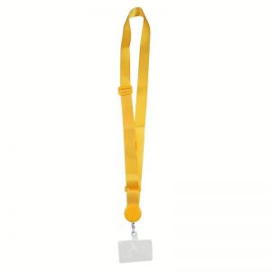 Шнурок для телефона 150см широкий Yellow