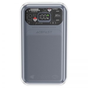 Зовнішній акумулятор Acefast M2-20000 Exploration 30W 20000 mAh Mica gray