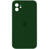 Чохол Silicone Case Square для Iphone 11 Зелений / Army green