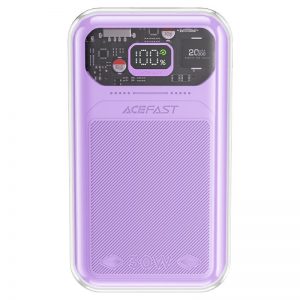 Зовнішній акумулятор Acefast M2-20000 Exploration 30W 20000 mAh Purple alfalfa