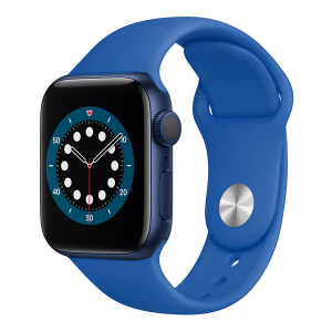 Ремешок Silicone Sport Band для Apple Watch 38/40/SE 40/41 mm S Blue