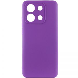 Чохол Silicone Lakshmi A Full Camera для Xiaomi Redmi Note 13 Pro 5G / Poco X6 Фіолетовий / Purple