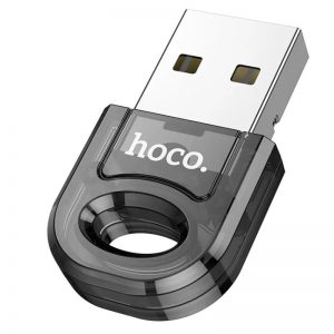 Адаптер Hoco UA28 Bluetooth USB Transparent Black