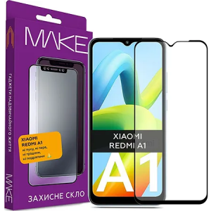 Захисне скло MaFuture для Xiaomi Redmi 9A/9C/10A/A1+/A1/A2/A2+ Black